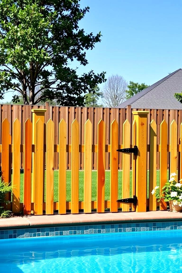Split Rail Fence for Pool Areas - 25 Split Rail Fence Ideas