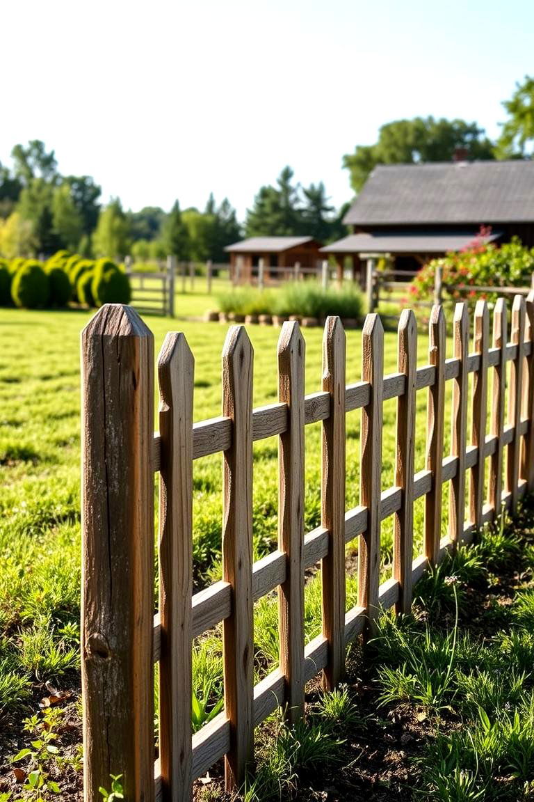 Split Rail Fencing for a Traditional Look - 25 Farm Fence Ideas