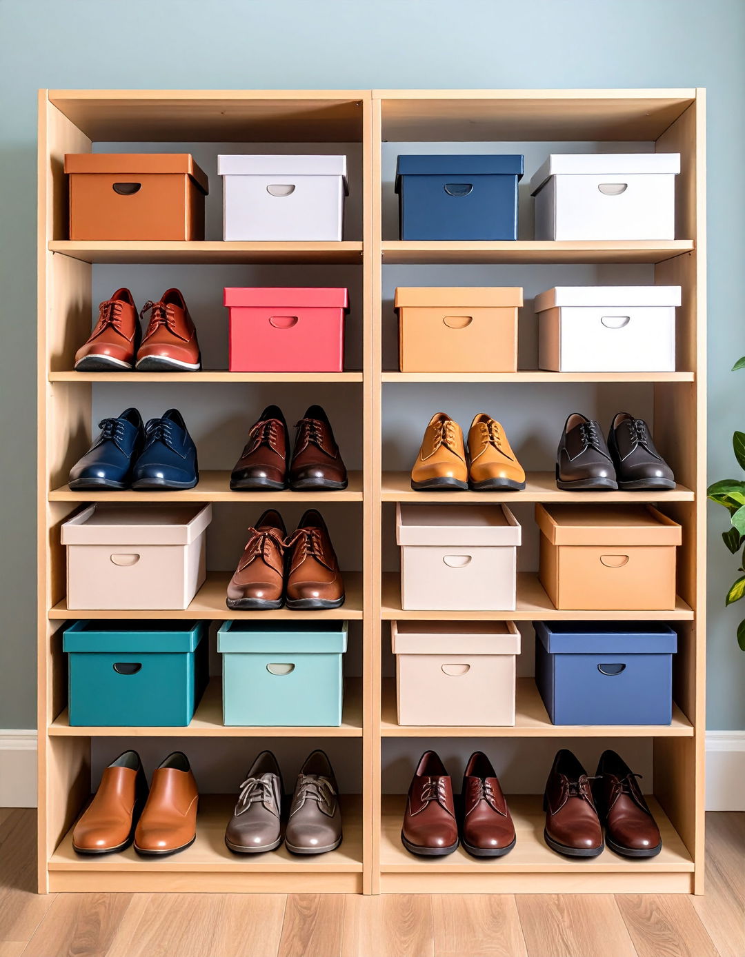 Stackable Shoe Bins Garage Shoe Storage Ideas