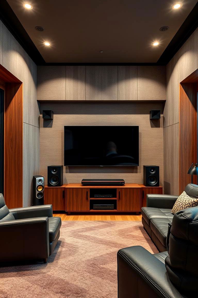 State of the Art Sound System - 25 Luxury Man Cave Ideas