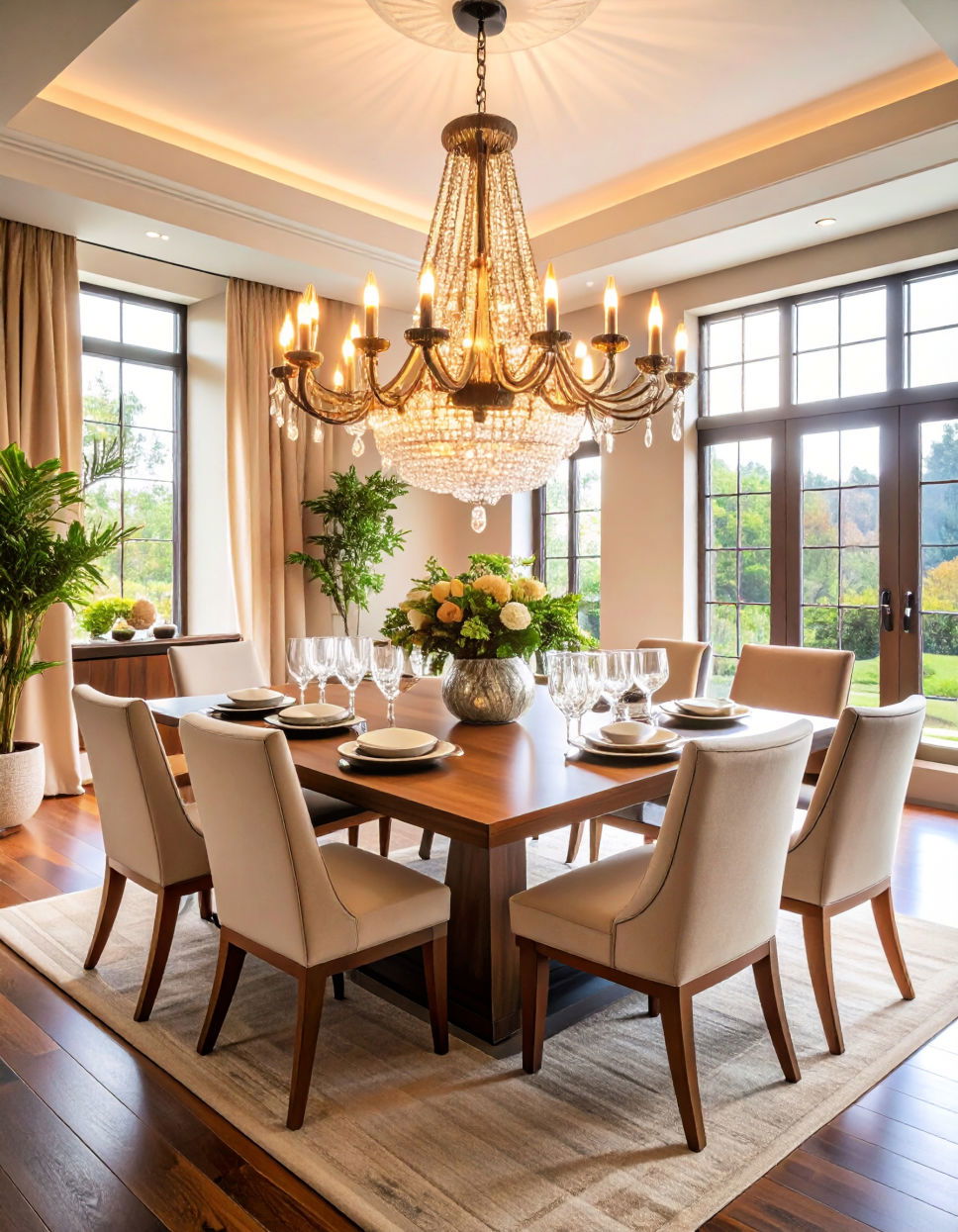 Statement Chandeliers for Dramatic Lighting