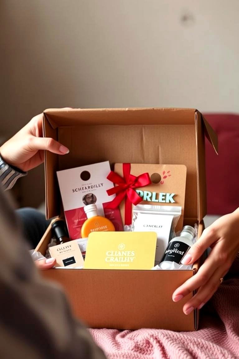 Subscription Box for Couples - 25 First Wedding Anniversary Gift Ideas