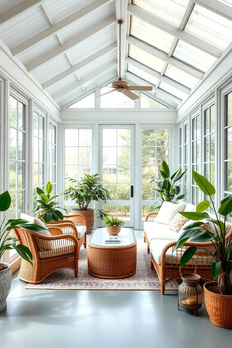 Sunroom Embrace Natural Light - 25 Types of Rooms in a House