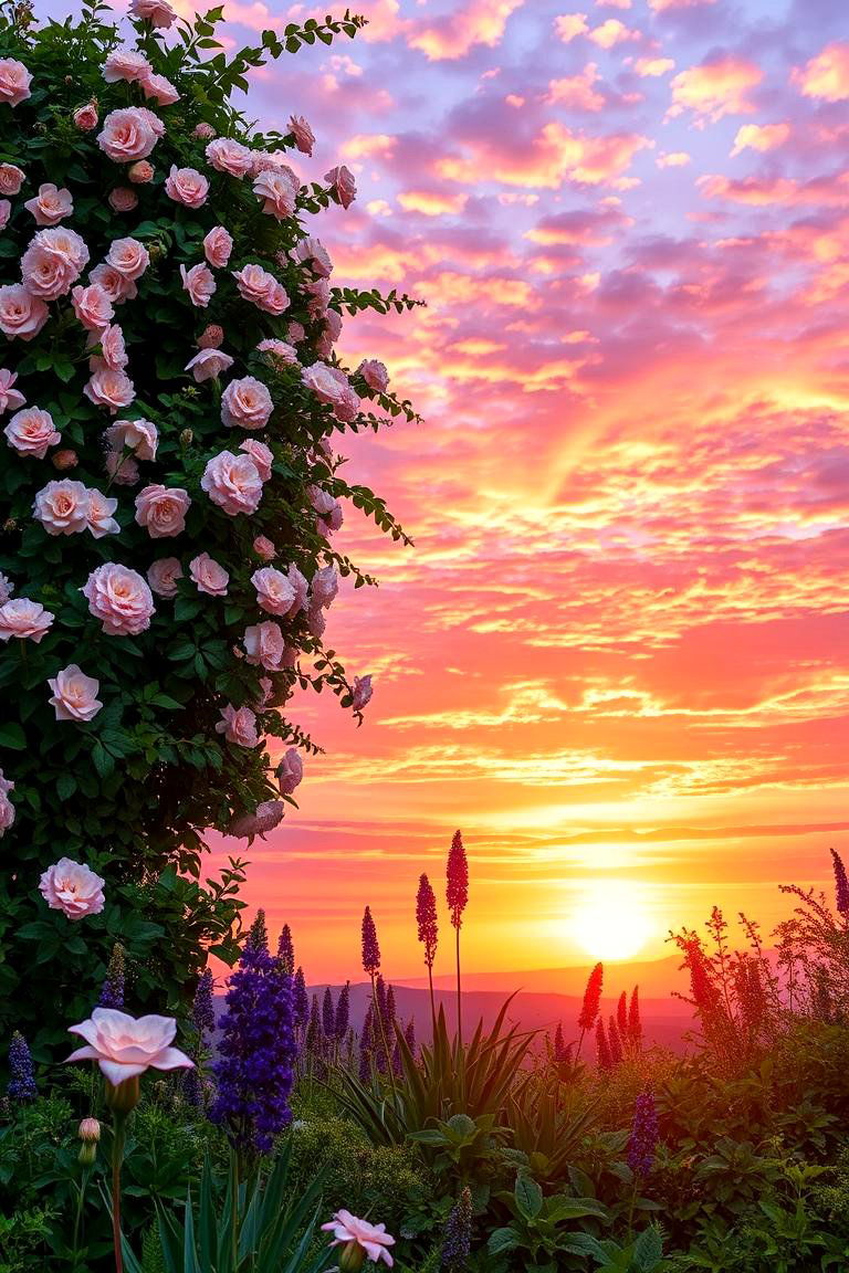 Sunsets and Sunrises Capture the Magic of Light - 25 Garden Mural Ideas