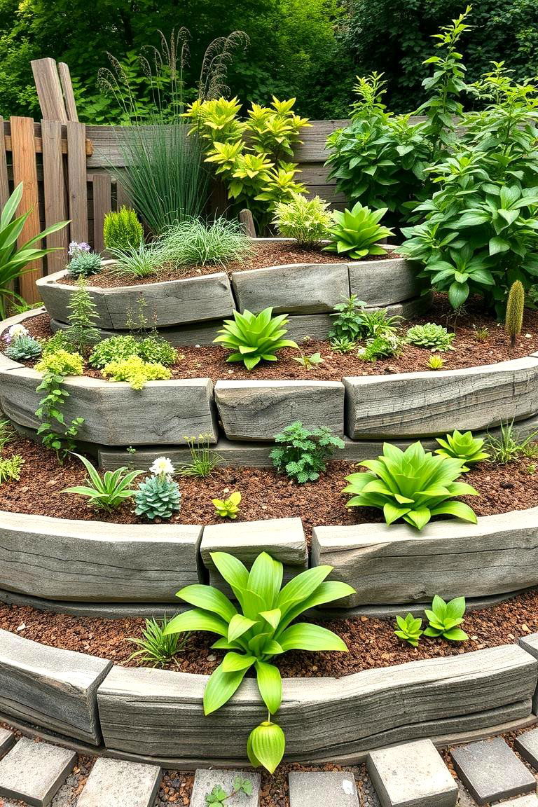 Sustainable Tiered Garden Design - 25 Tiered Garden Ideas