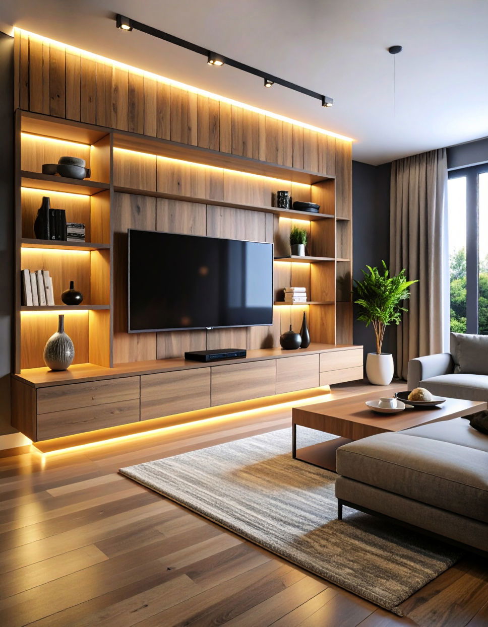 TV Stand with LED Lighting Tv Stand Ideas