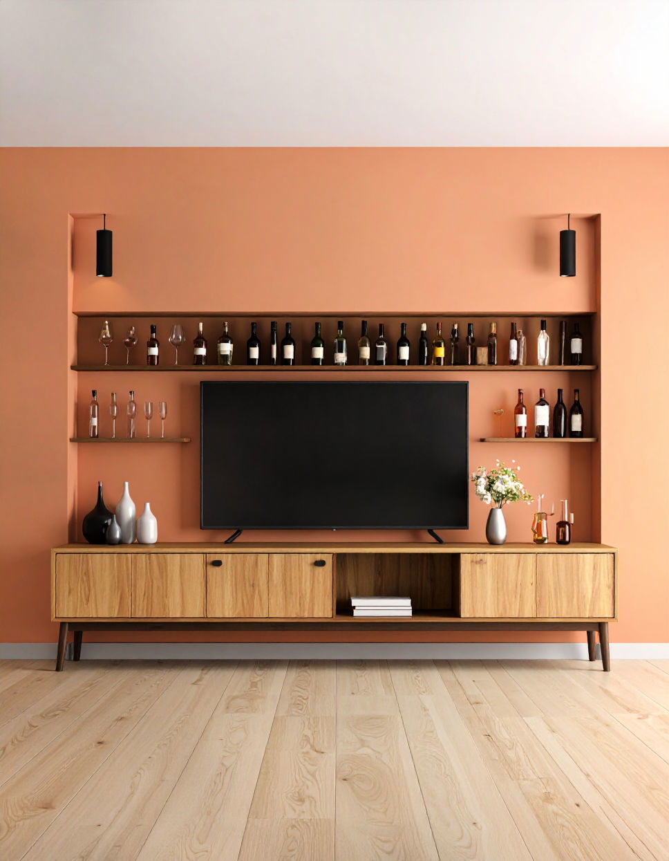 TV Stand with a Built in Bar Tv Stand Ideas