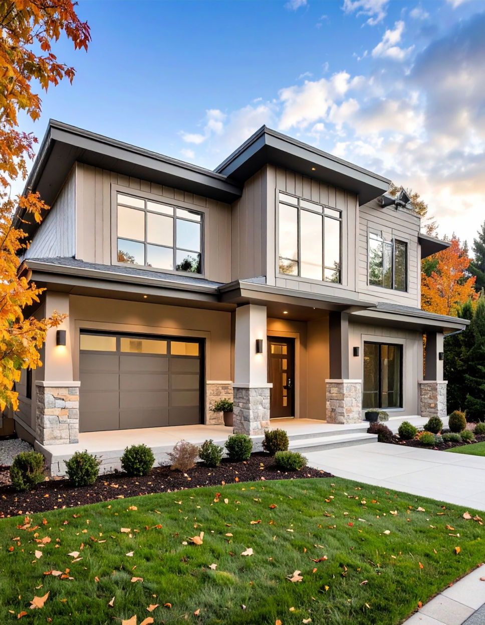 Taupe and Silver for a Modern Metallic Appeal