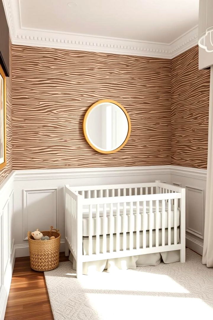 Textured Wainscoting for a Touch of Luxury - 25 Wainscoting Nursery Ideas
