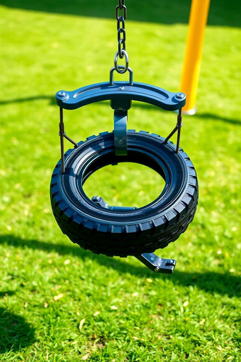 Tire Swing on a Swivel - 25 Tire Swing Ideas