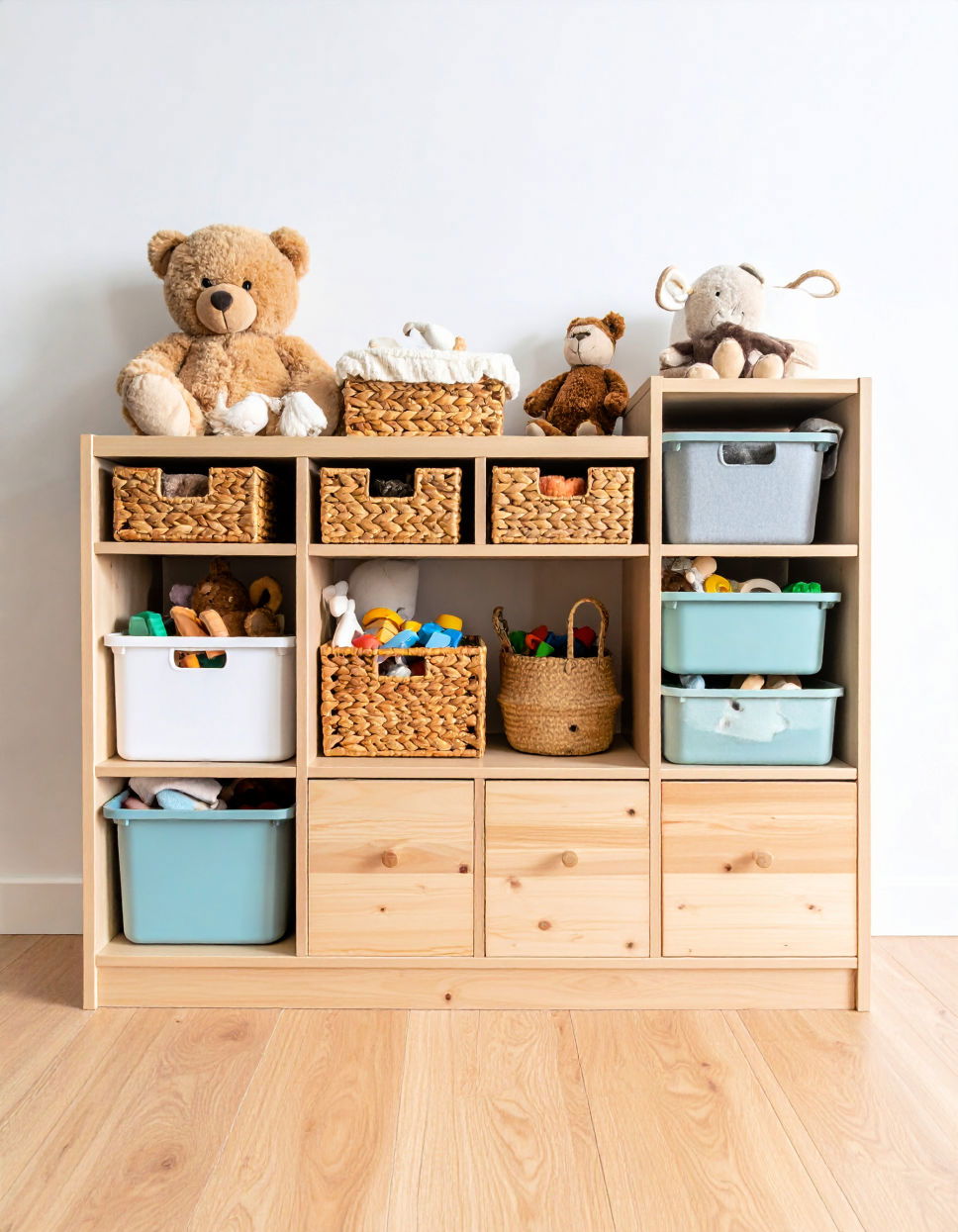 Toy Storage Bins for Easy Organization Toddler Room Ideas