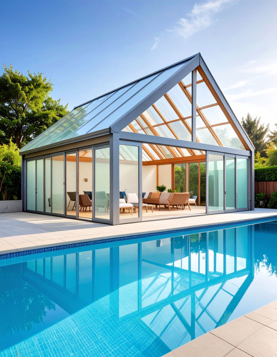 Transparent Roof Panels for Natural Light