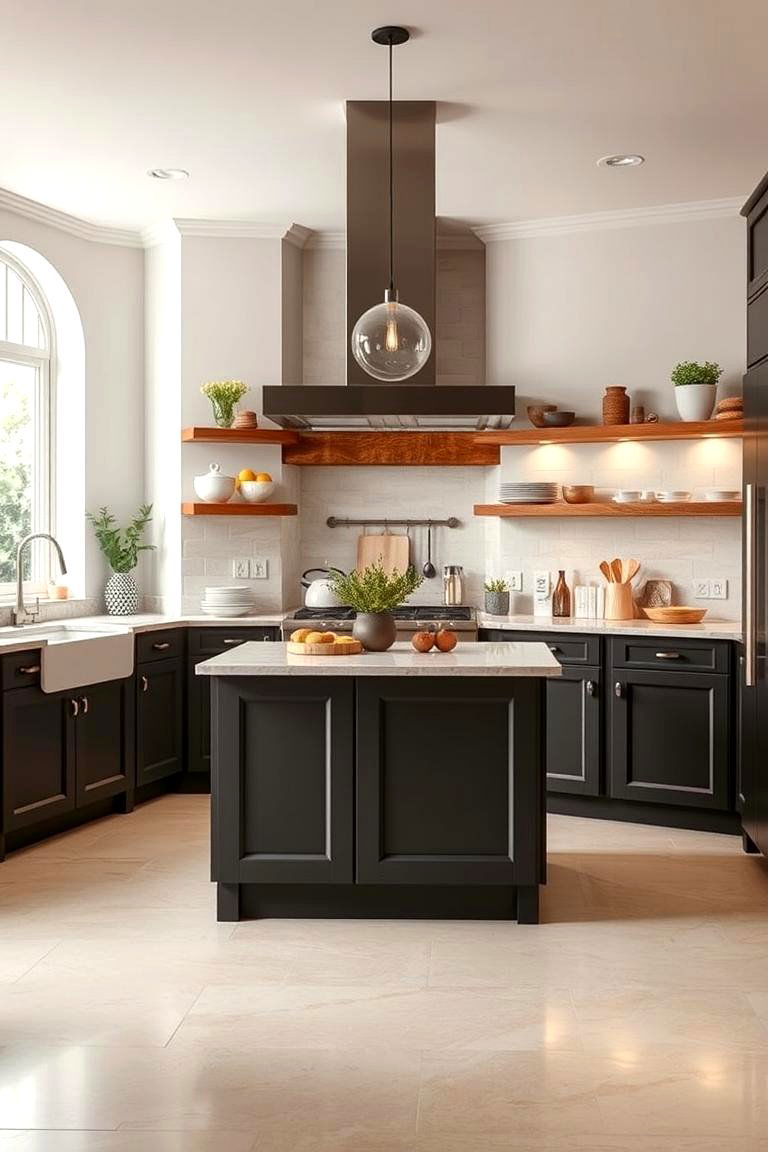 Travertine with Underfloor Heating - 25 Travertine Floor Kitchen Ideas