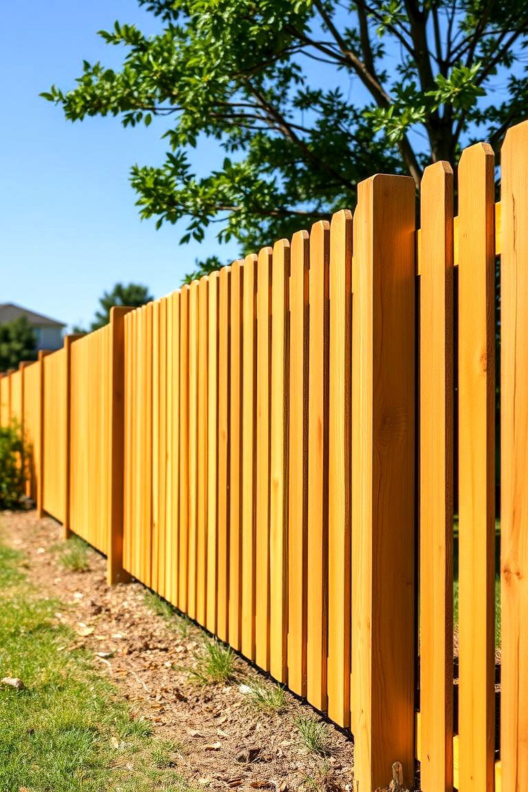 Treated Timber Fencing - 25 Farm Fence Ideas