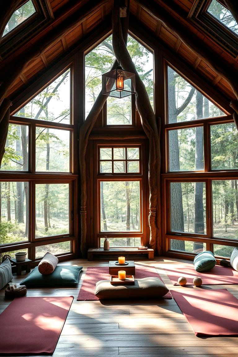 Treehouse for Meditation and Yoga - 25 Tree House Ideas