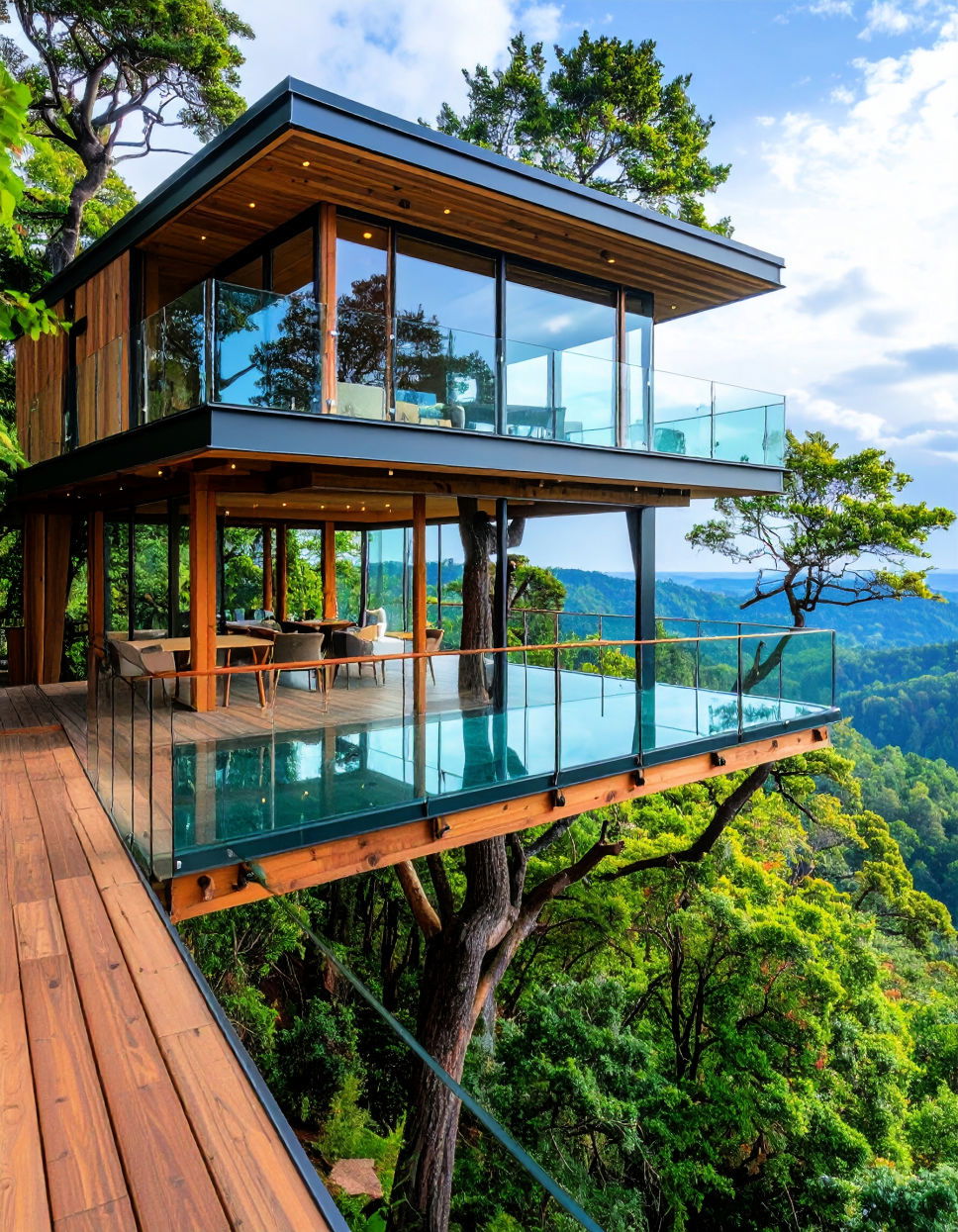 Treehouse with a Glass Floor Tree House Ideas