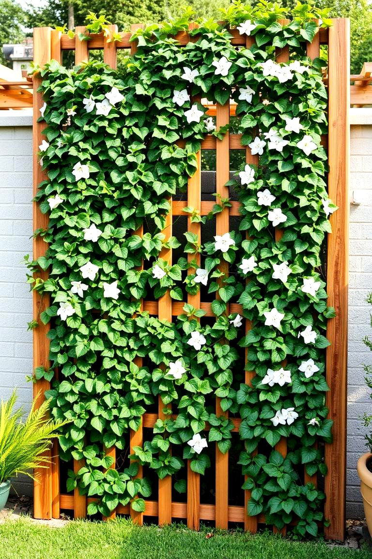 Trellis Fence for Privacy and Greenery - 25 Trellis Ideas