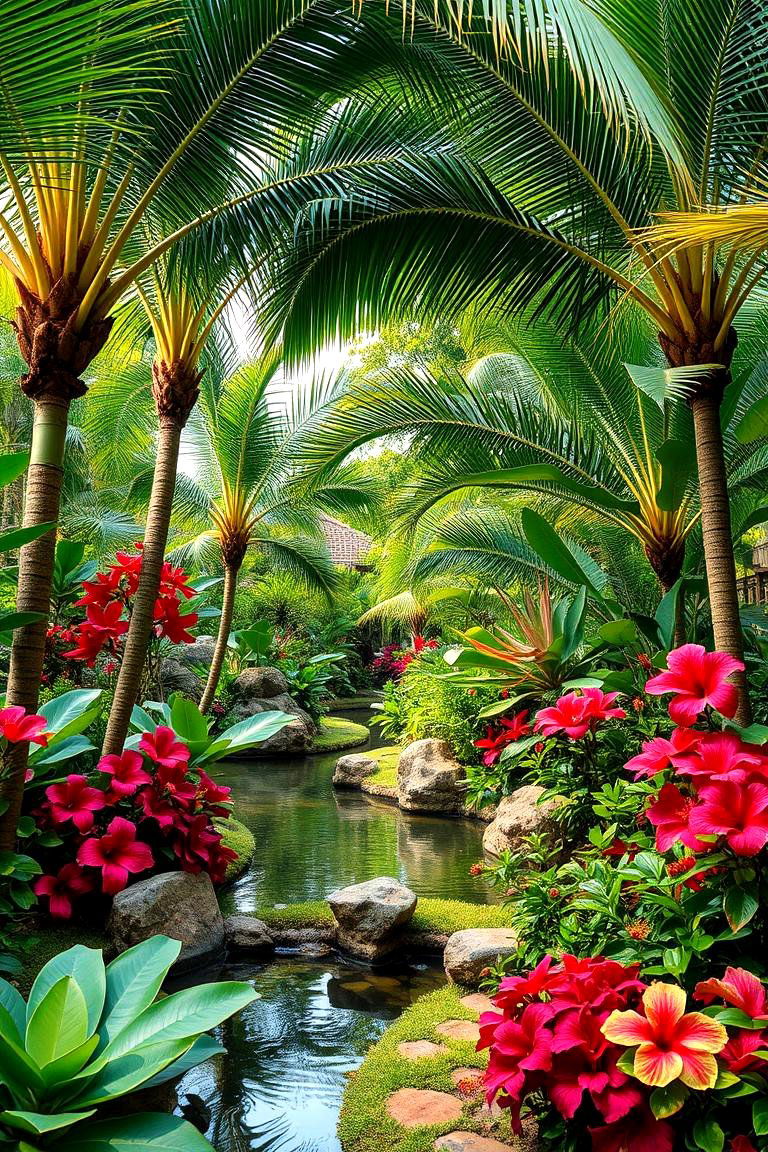 Tropical Gardens for a Bold Look - 25 Garden Ideas