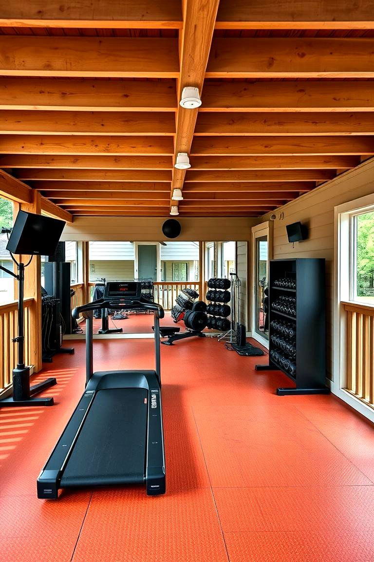 Turn It Into a Home Gym - 25 Under Deck Ideas