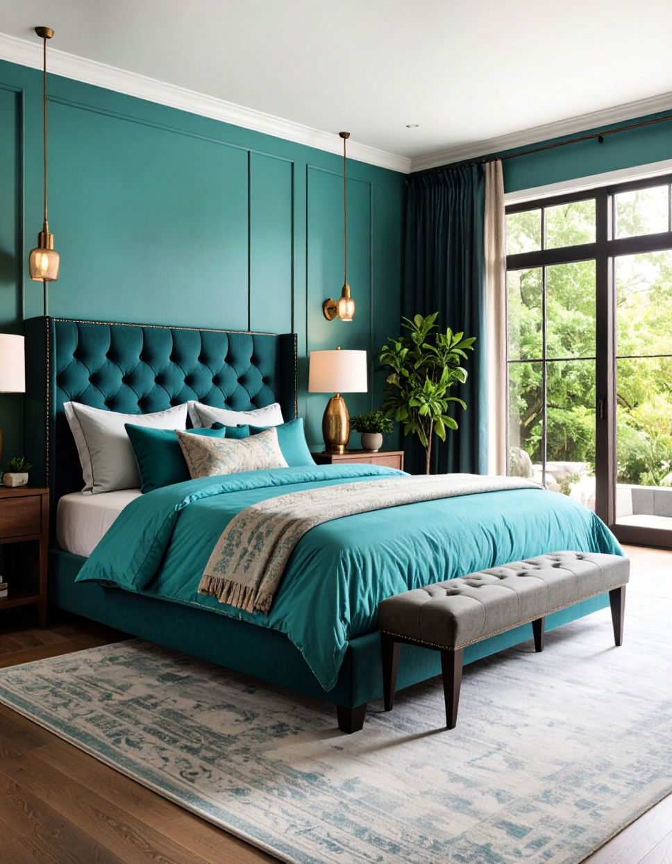Turquoise Bedding for a Splash of Color Turquoise Bedroom Ideas