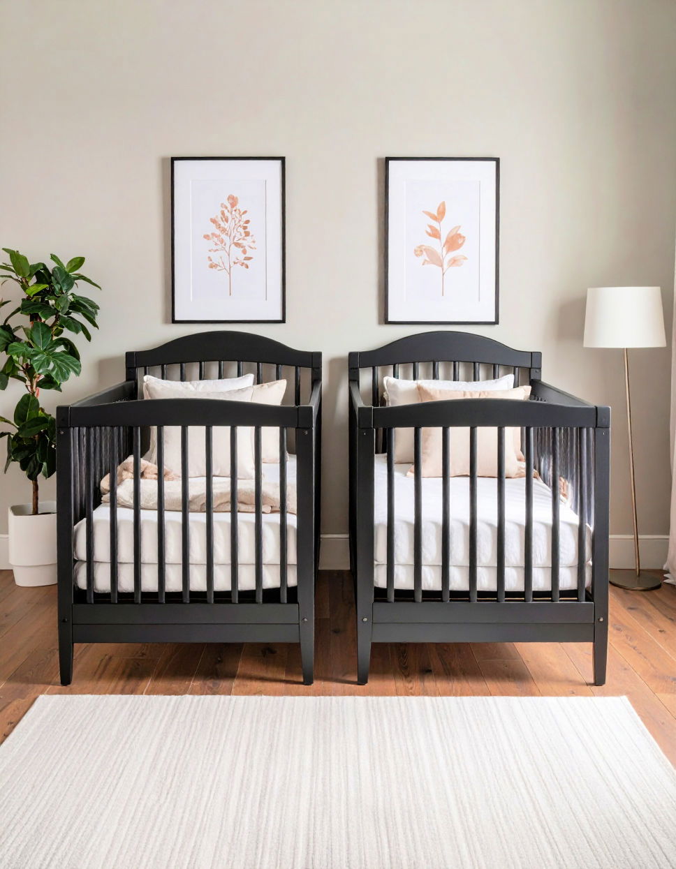 Creating a Symmetrical Sanctuary - Twin Nursery Ideas