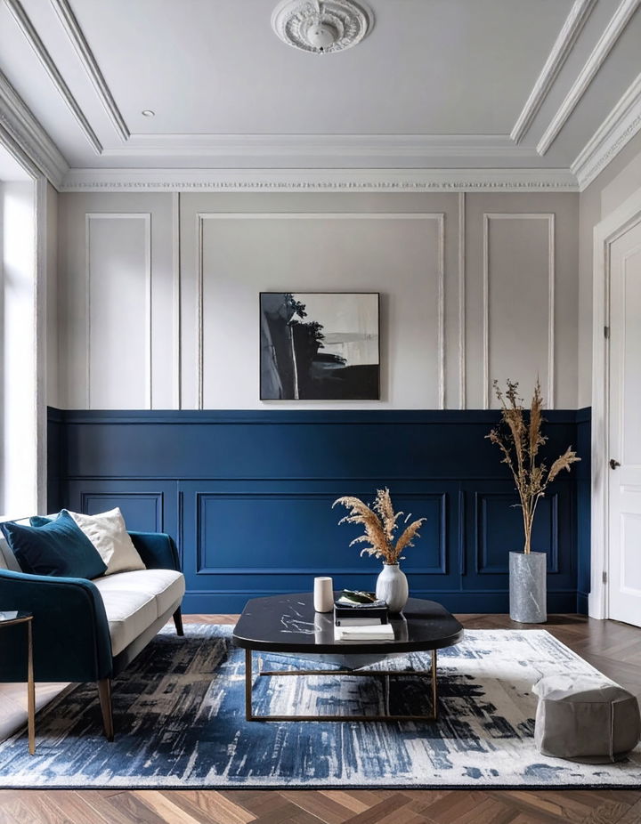 Two Tone Wainscoting Design Wainscoting Ideas