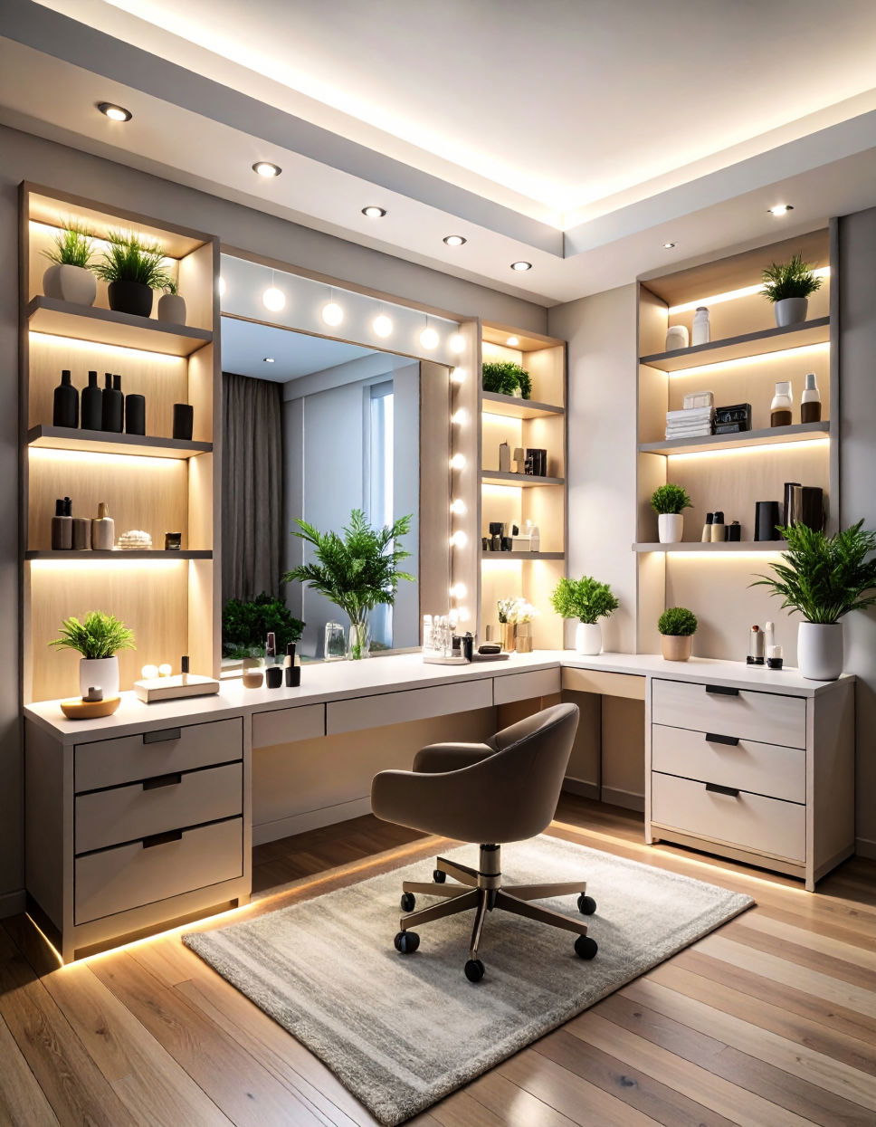 Under Cabinet Lighting for Enhanced Visibility