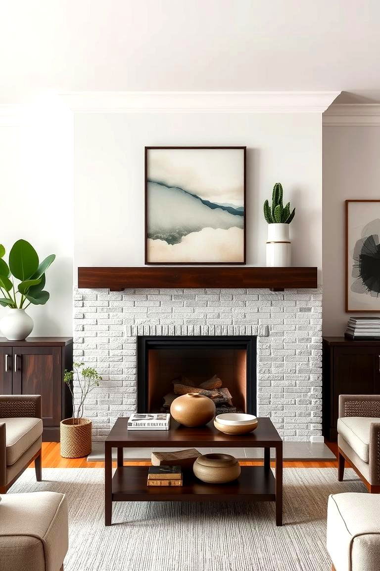 Update Your Fireplace with a Modern Twist - 25 Transitional Interior Design Ideas