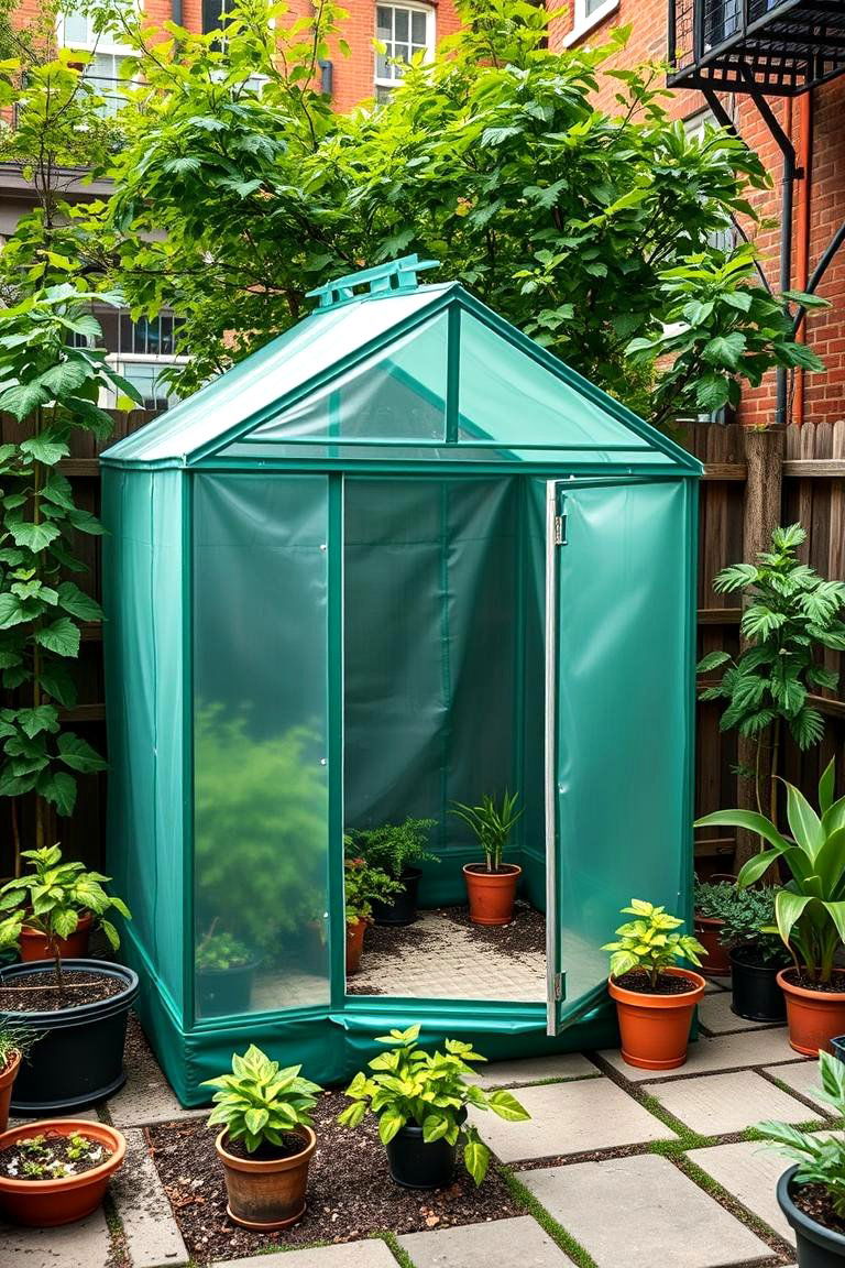 Urban Greenhouses for Year Round Gardening - 25 Urban Garden Ideas