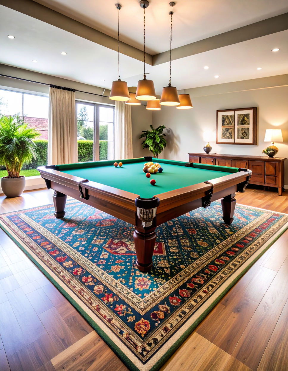 Use Area Rugs to Define the Play Zone