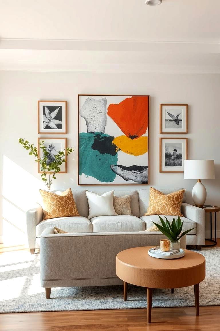 Use Art to Personalize Your Space - 25 Transitional Interior Design Ideas