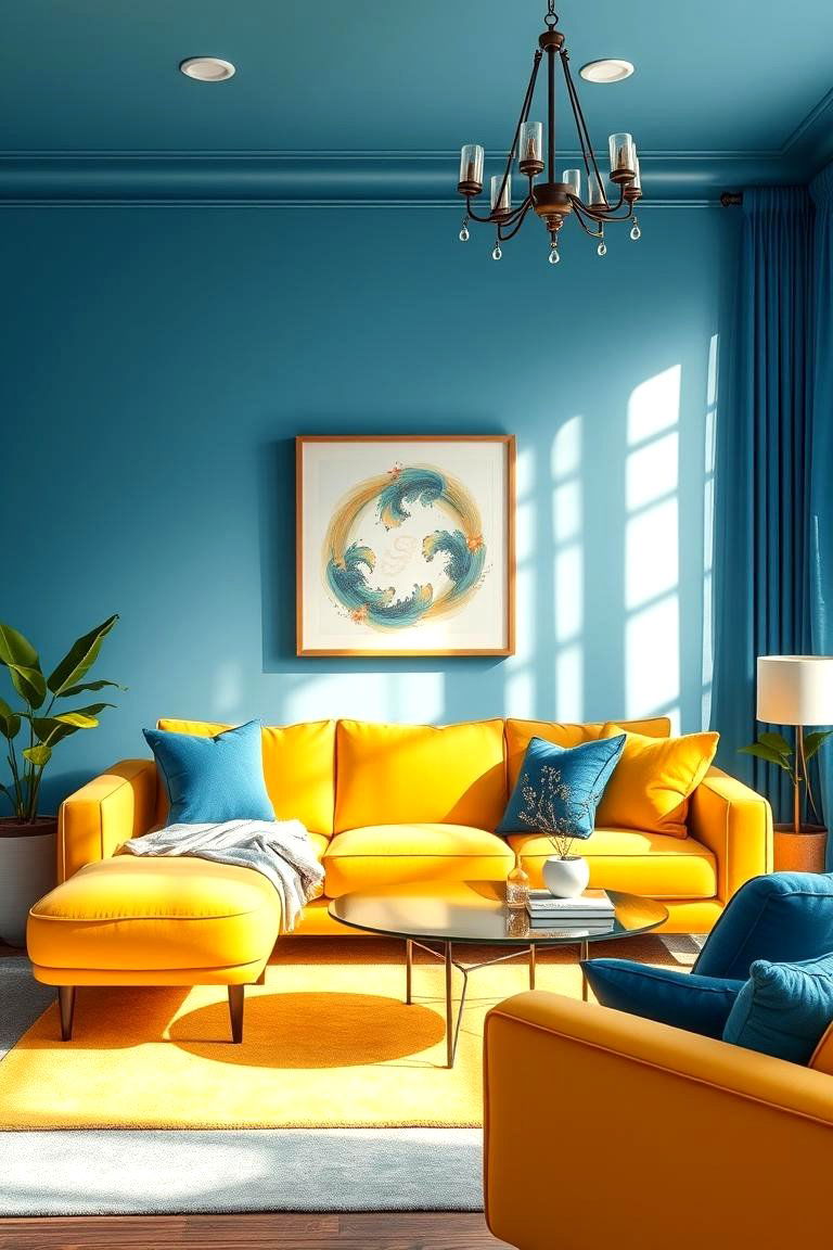 Use Color for Emotional Balance - 25 Feng Shui Living Room Ideas