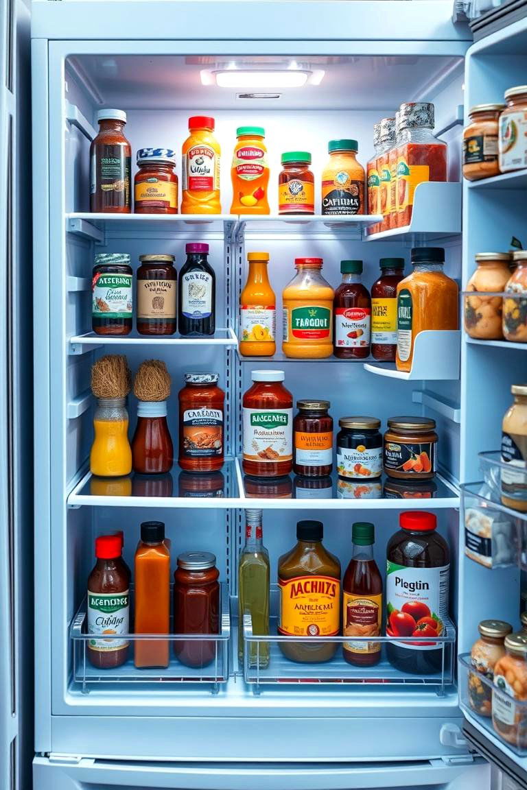 Use Fridge Door Space Effectively - 25 Fridge Organization Ideas