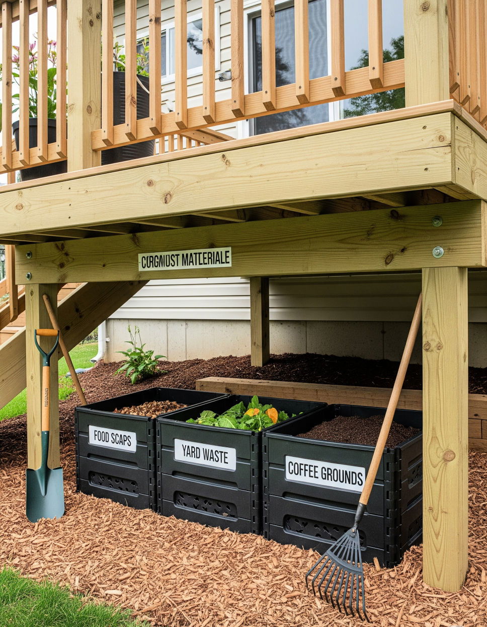 Use It for Composting Under Deck Ideas