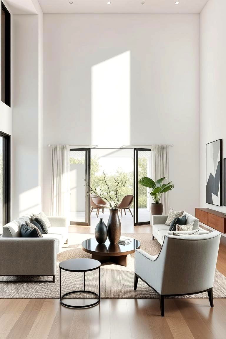 Use Minimalist Decor for a Clean Aesthetic - 25 Transitional Interior Design Ideas