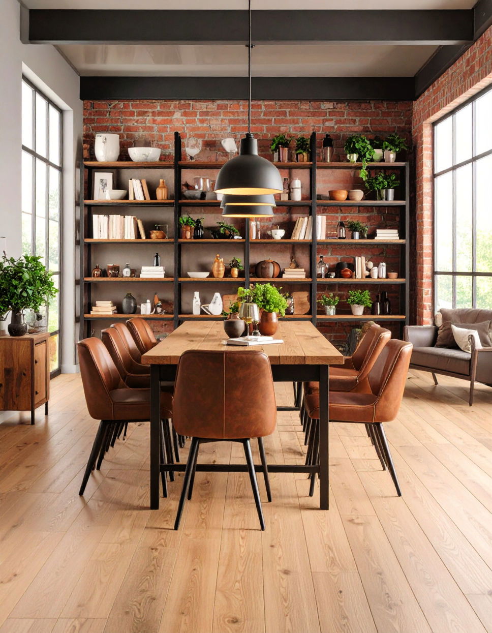 Use Open Shelving to Display Curated Collections