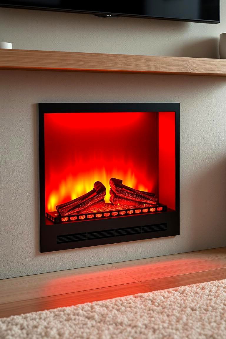 Use a Unique Fireplace Insert - 25 Fireplace Decor Ideas