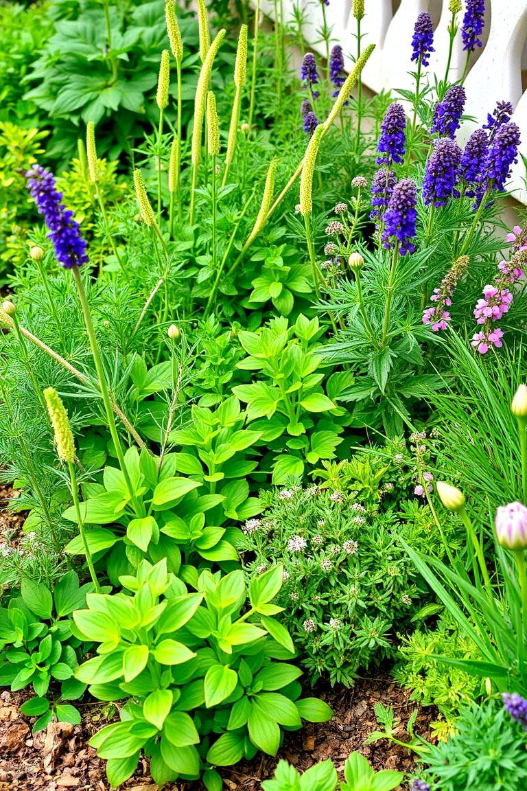 Using Edible Herbs as Borders - 25 Low Maintenance Garden Border Ideas