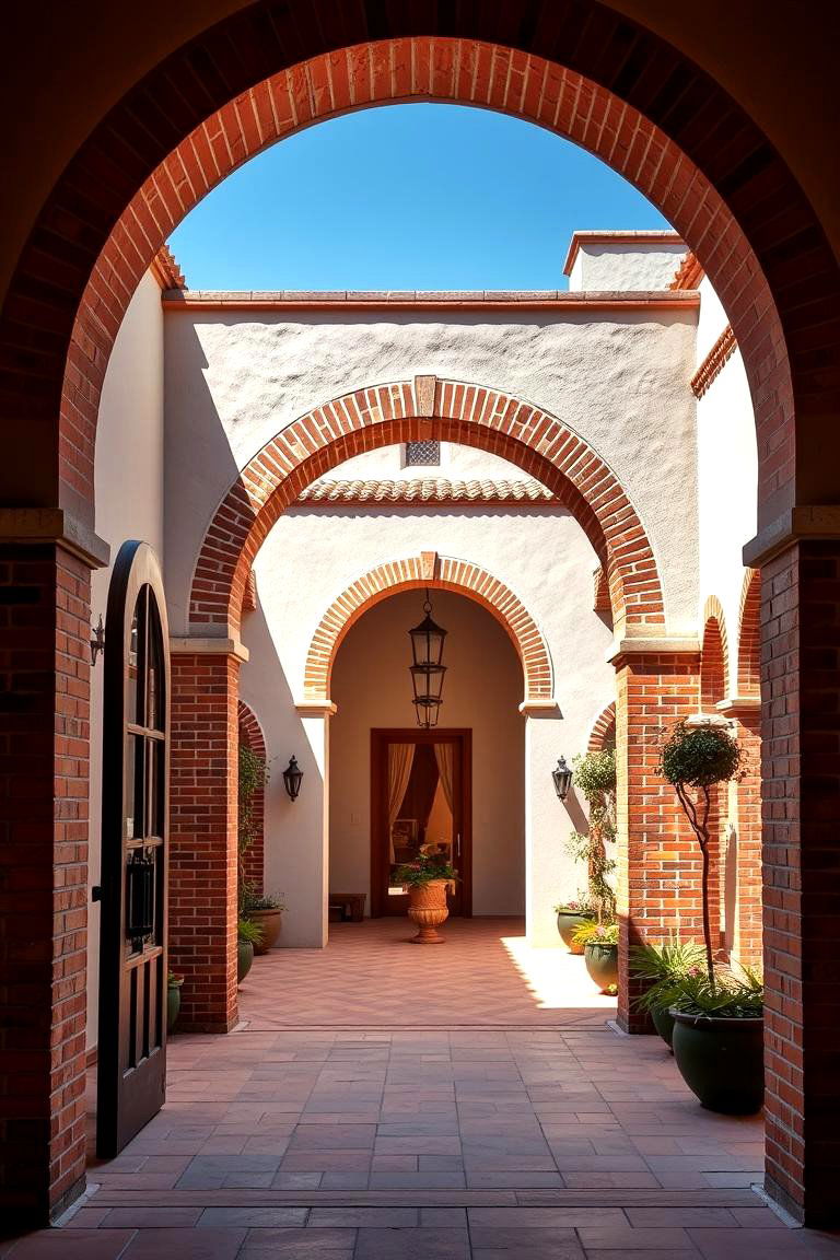 Utilize Archways for a Spanish Inspired Feel - 25 spanish style patio ideas