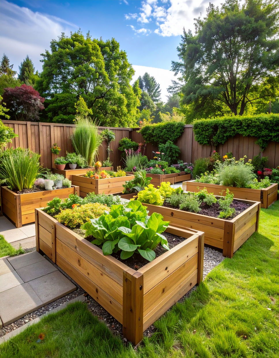 Utilize Raised Garden Beds for Easier Access