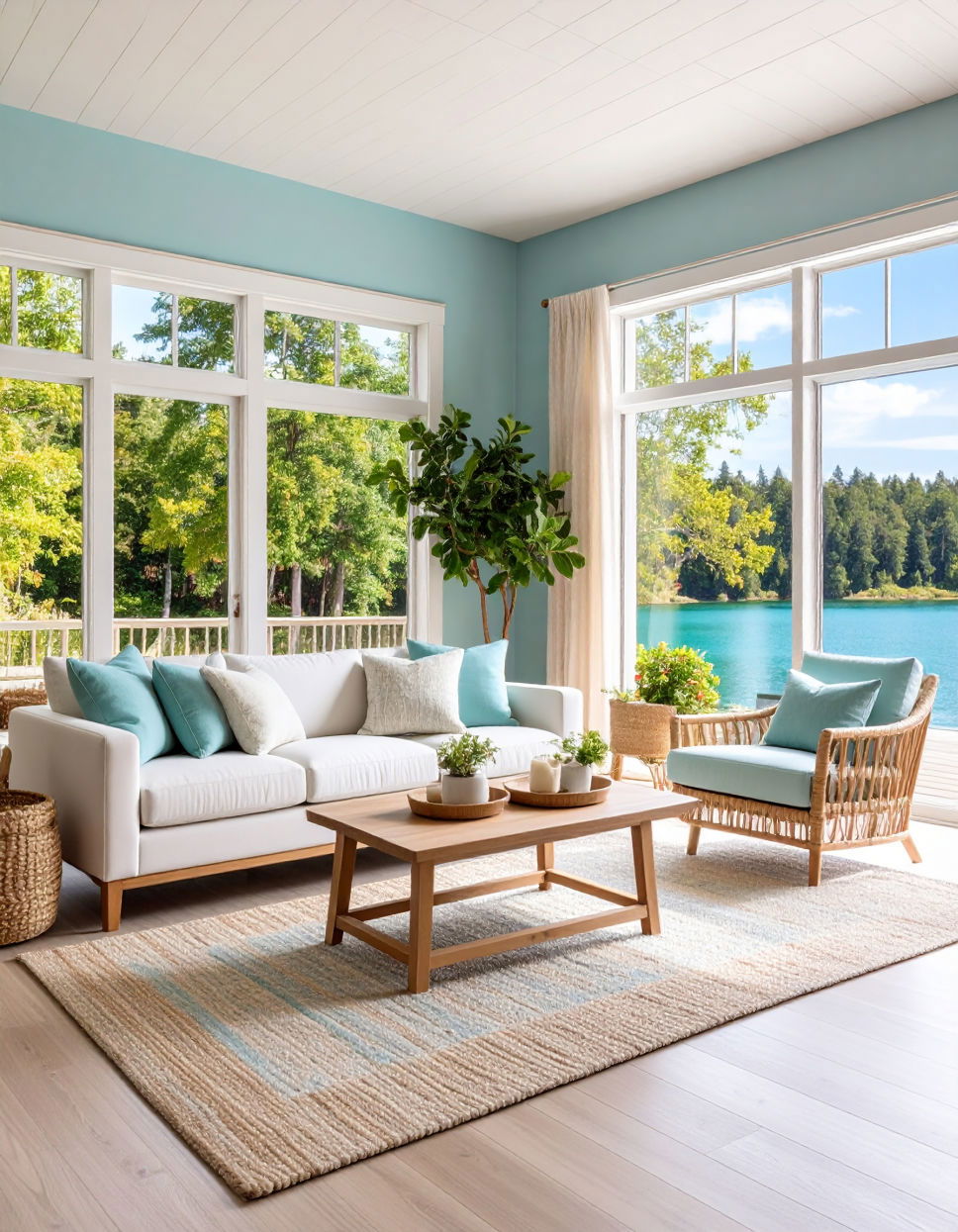 Utilizing Coastal Color Palettes for Serenity