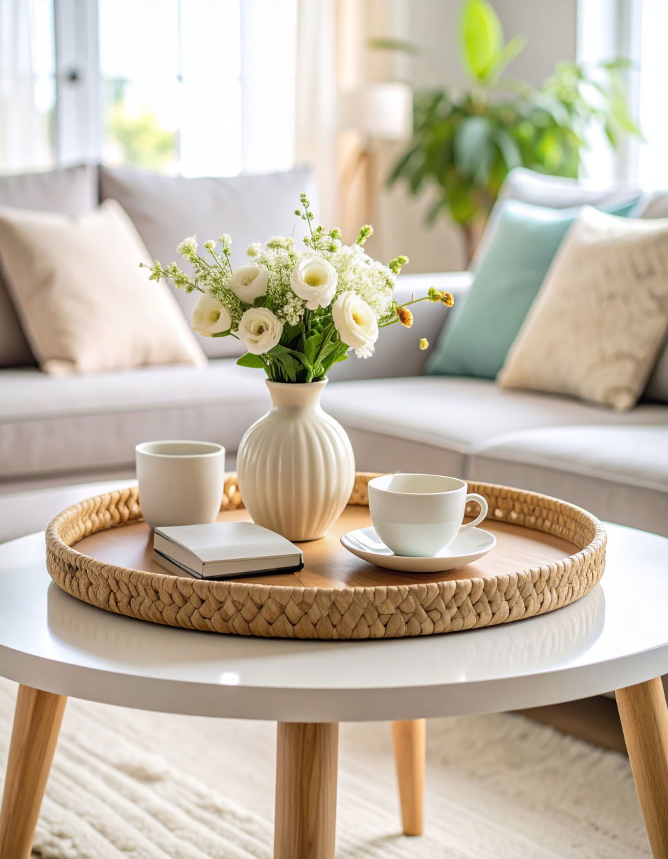 Utilizing Decorative Trays for Organized Displays