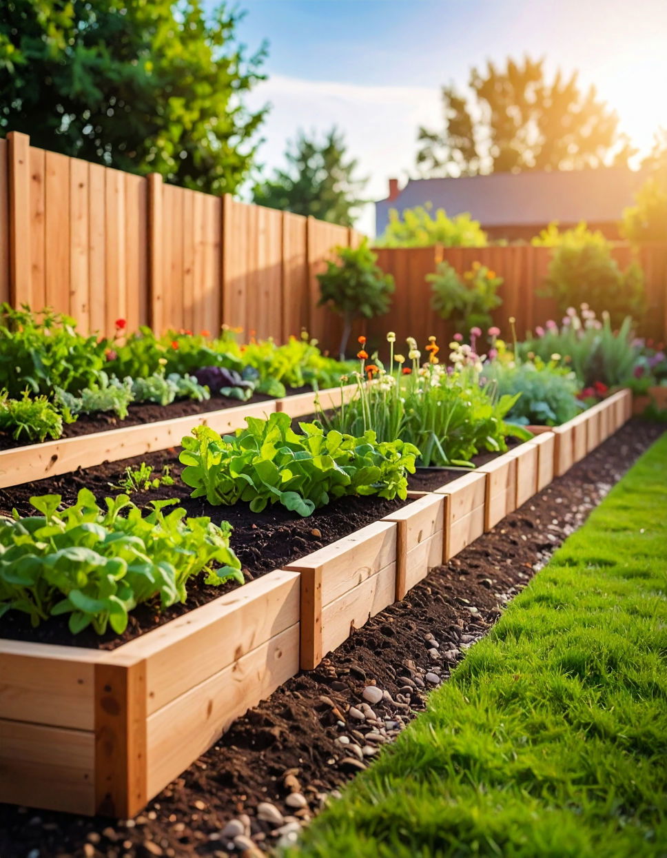 Vegetable Garden Border