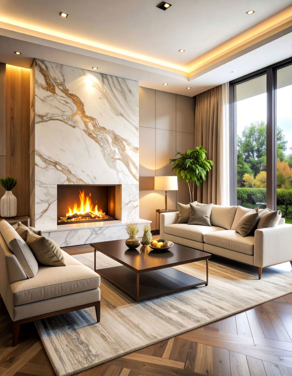 Veined Marble for Dynamic Texture