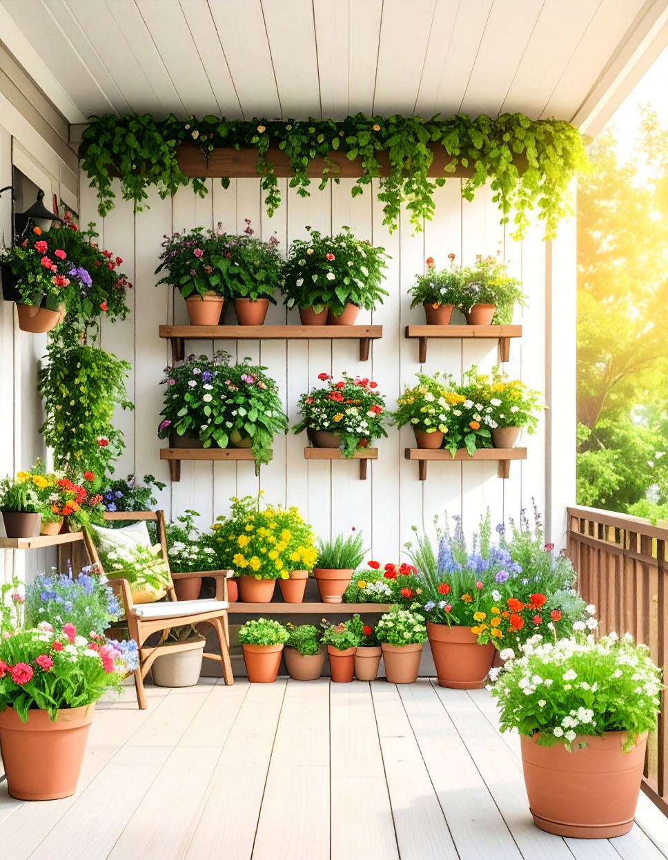 Vertical Gardens to Maximize Greenery Three Season Porch Ideas