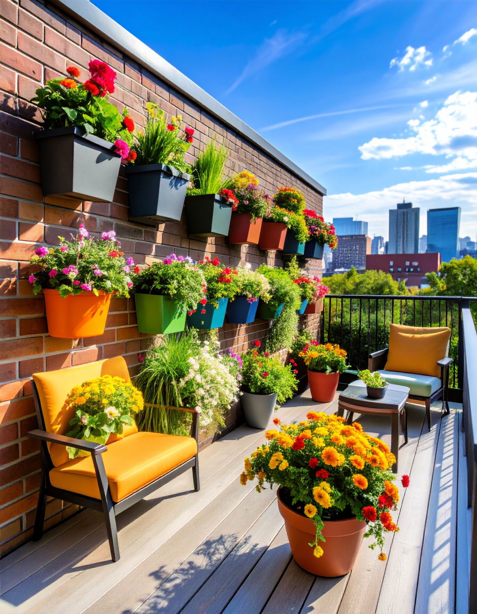 Vertical Planters for Aesthetic Appeal