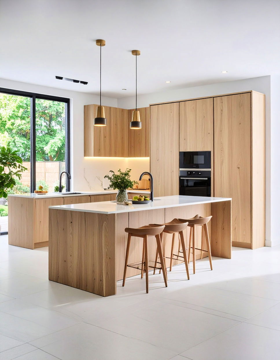 Vertical Sliding Cabinets Door