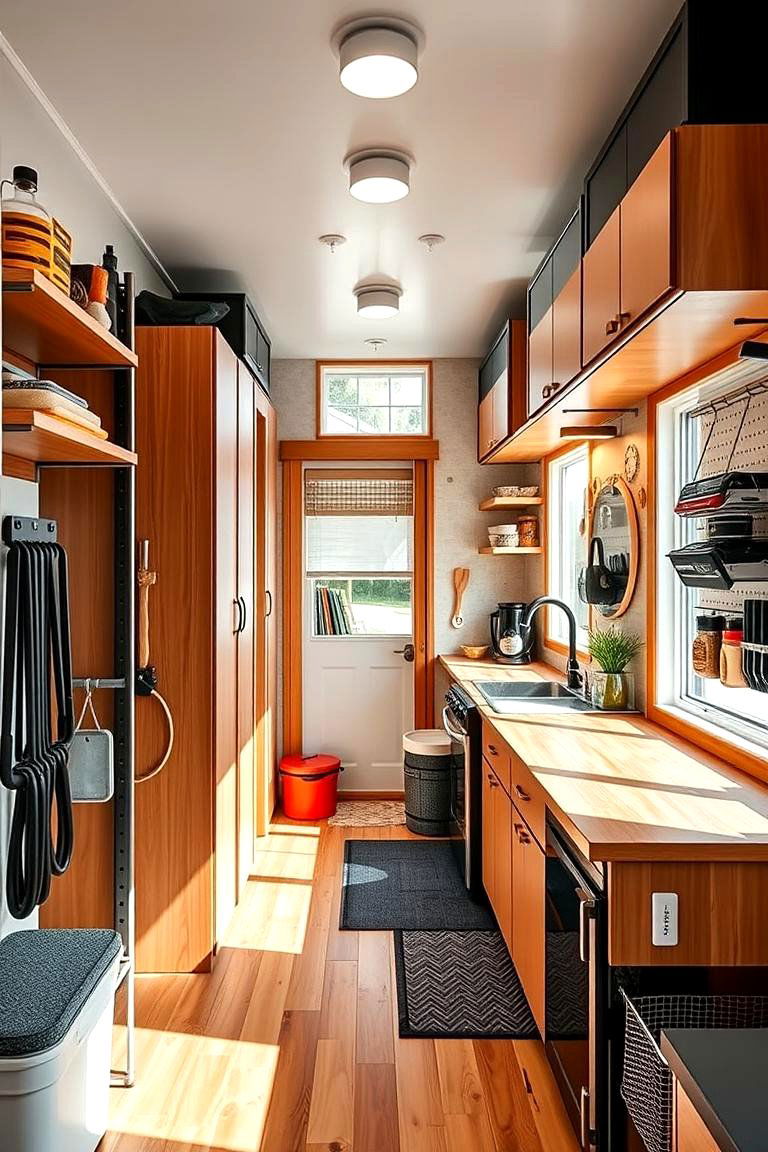 Vertical Storage Solutions to Maximize Space - 25 Tiny House Design Ideas