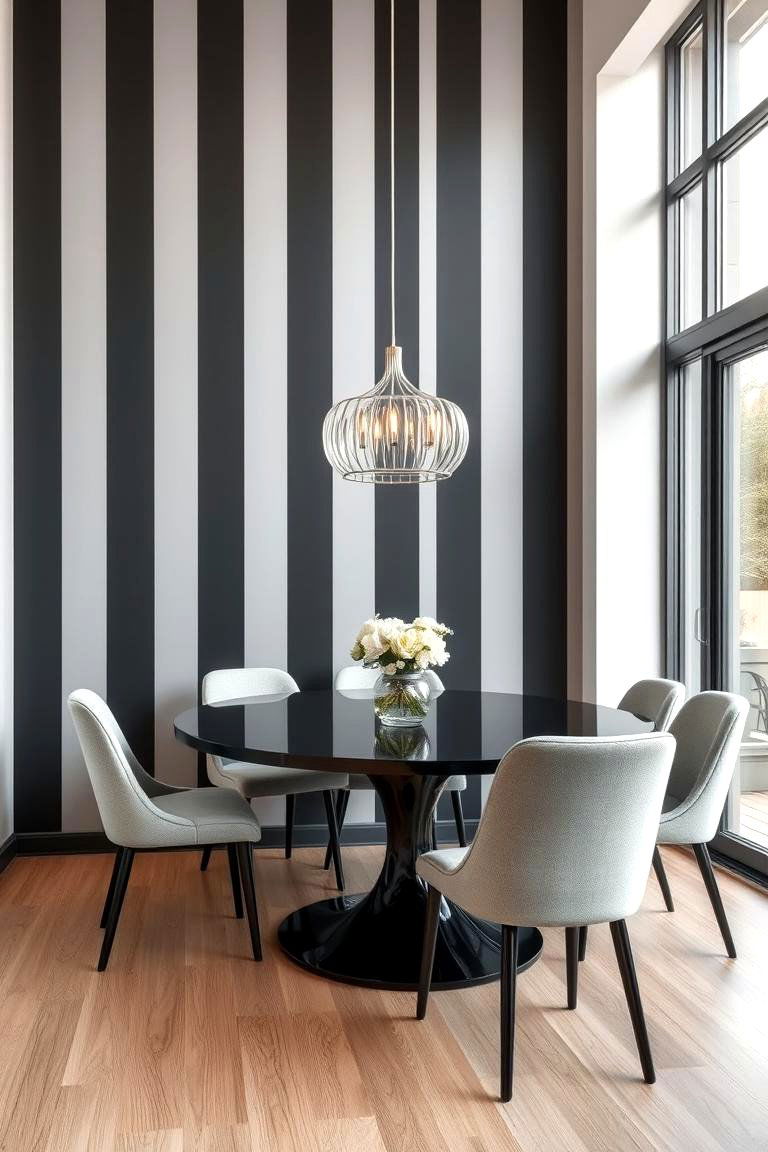 Vertical Stripes Wall - 25 Feature Wall Ideas