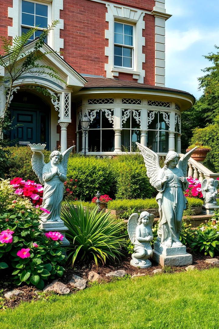 Victorian Garden Statues for a Classical Touch - 25 Victorian Front Garden Ideas